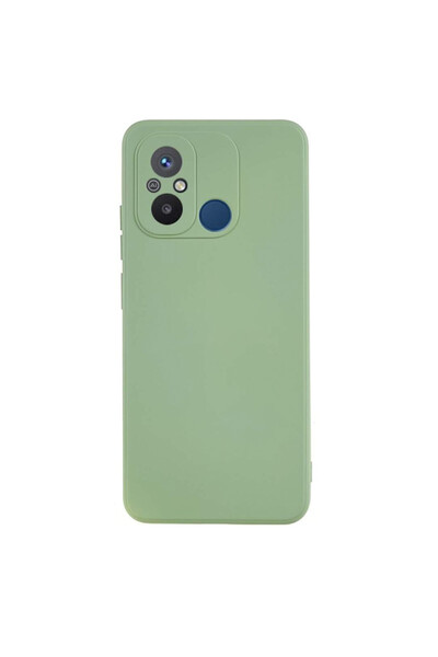 bestcase ® Премиум силиконов калъф за Xiaomi Redmi 12C, цвят авокадо зелено