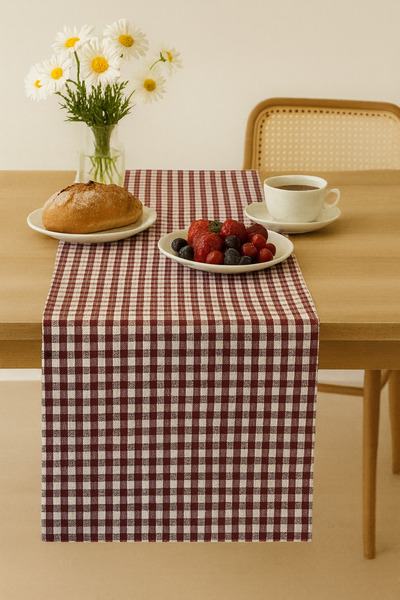 MEKİK BUTİK Runner de lenjerie de pat din lenjerie de pat - 40x140 cm