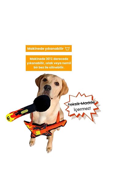 Havhav – Vik Vik Gitar ve Mikrofon Peluş Köpek Oyuncak Seti