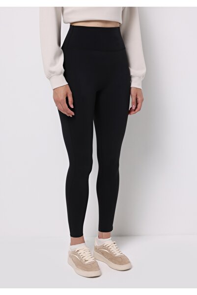 Colin's Slim Fit Women's Black Knitted Leggings