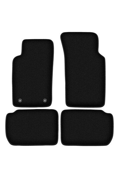 shumee Covorașe BASIC negre din velur pentru: Ford Sierra break, sedan, liftb...