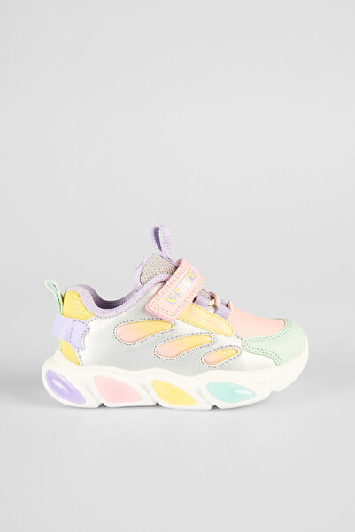 Vicco 22-30 Arası Işıklı Kız-Erkek Ortopedik Kız-Erkek Çocuk Spor Ayakkabı