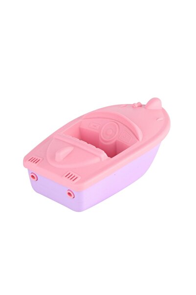 lets be child Jucarie barcuta plaja, roz, 14cm, LC