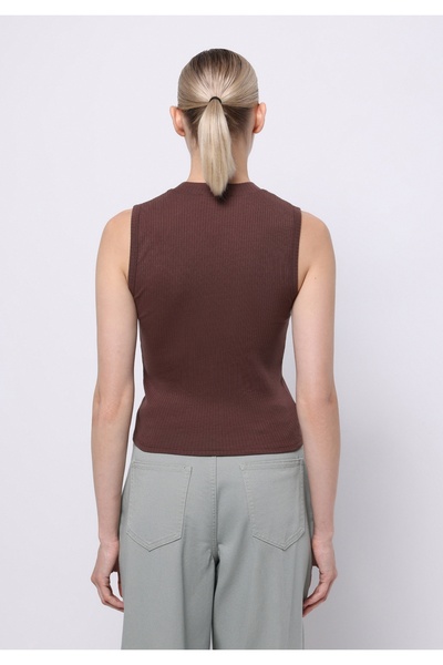 Colin's Tricou maro pentru femei Slim Fit