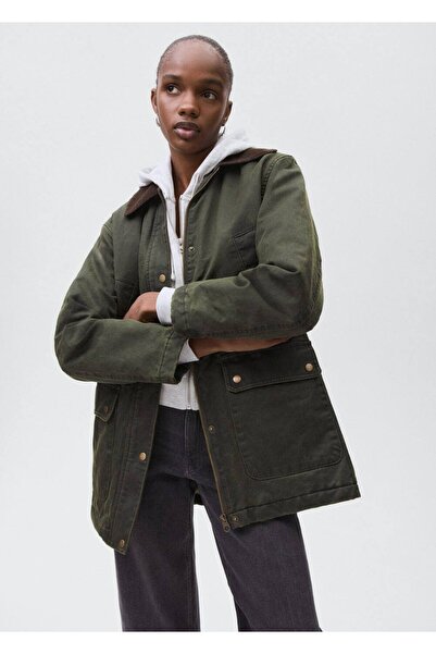 Mango Teen Mumlu görünümlü parka