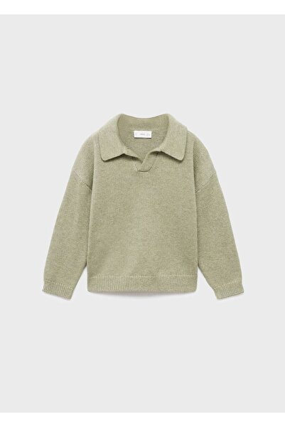MANGO Baby Pullover mit Polokragen