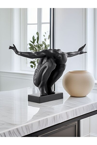 jeane home decor Atlet Soyut Sanat Heykeli Iskandinav Dekoratif Hediyelik Ev ...