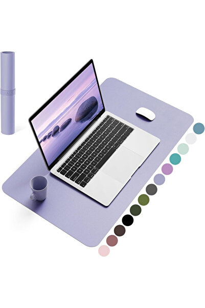 OEM Mouse pad 60x35 cm purple, made of artificial leather, waterproof, soft