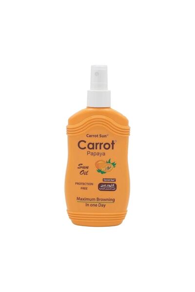 Carrot بخاخ زيت البابايا للتسمير من كاروت