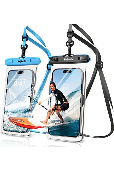 Generic Mojimdo Waterproof Phone Pouch 8'', IPX8 Cell Phone Waterproof Pouch with Lanyard for iPhone