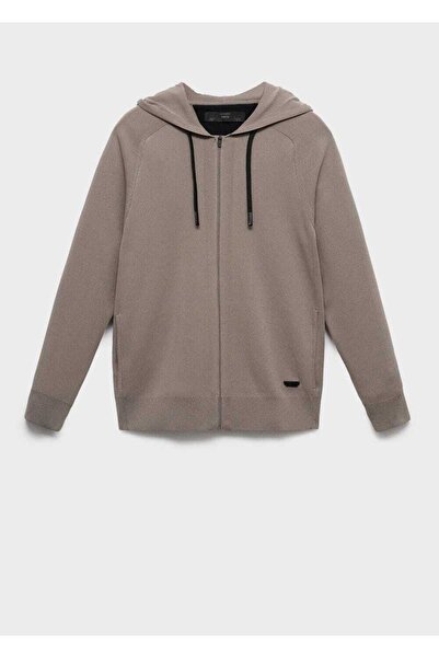 MANGO Man Termoregülatör fermuarlı sweatshirt
