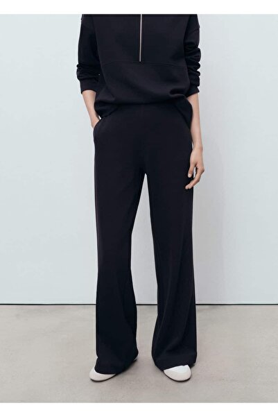 MANGO Woman Pamuklu jogger pantolon