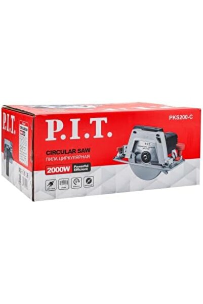 PİT Electric Circular Saw (8-inch, 200 mm, 2000W) PROF / PKS200-C