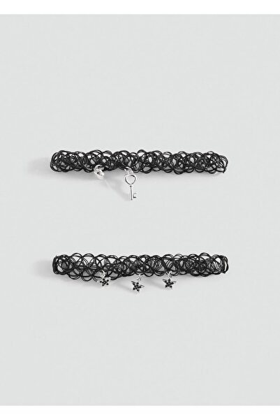 MANGO Kids 2'li choker kolye seti