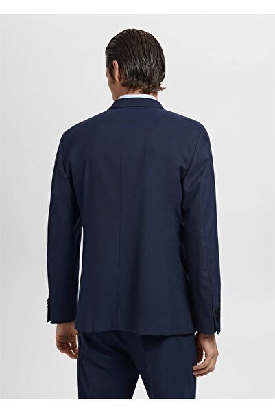 MANGO Man Slim fit Monaco kruvaze blazer ceket