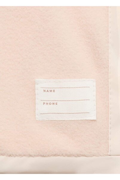 MANGO Baby Kapüşonlu uzun kapitone anorak