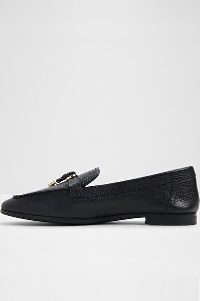 Aldo YBILIDE - Дамски черни мокасини от естествена кожа