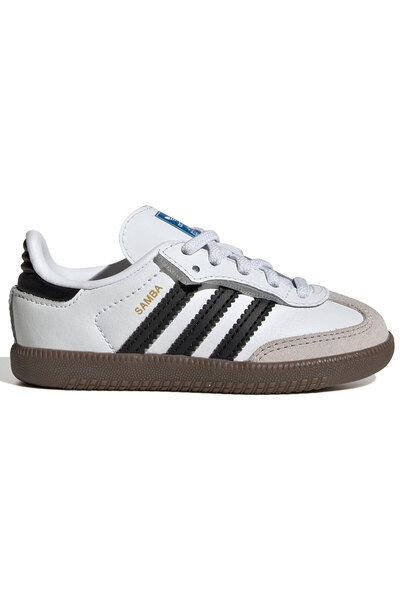 adidas حذاء سامبا أو جي إف إل آي الرياضي الأبيض للأطفال JQ3191
