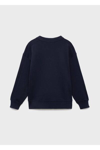 MANGO Kids Desenli pamuklu sweatshirt