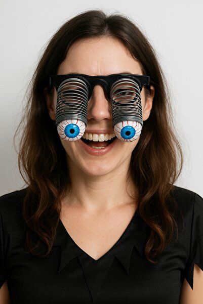 TOYFEST Cadılar Bayramı Fırlayan Göz Gözlüğü – Komik Parti Kostüm Aksesuarı, ...