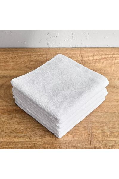 Home Box White Haven Everyday Hotel Collection Face Towel - 33x33 cm