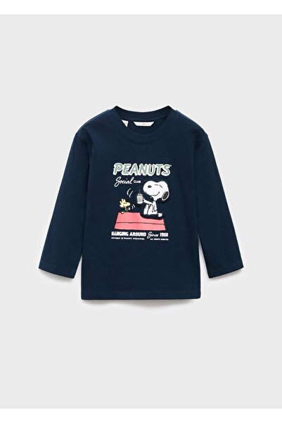 MANGO Baby Snoopy baskılı tişört