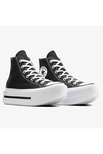 Converse CHUCK TAYLOR ALL STAR LIFT DOUBLE STACK Дамски черни маратонки A12975C-001