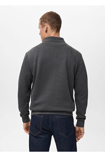 MANGO Man Regular kesim polo sweatshirt