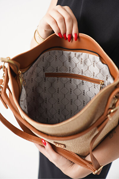 Solo Bag Women's Straw Daily Stylish Handle Cross Shoulder Bag