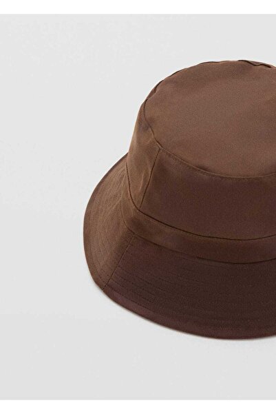 MANGO Woman Pamuklu bucket şapka