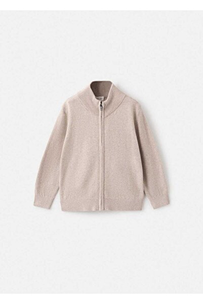 MANGO Baby Fermuarlı triko hırka