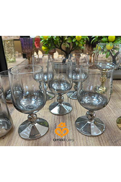 ÇEYİZCİ ÇARŞI ARADIĞIN HERŞEY TEK TIKLA 135 cc Titanyum Kaplama Ayaklı Kahve Yanı Bardak – Şık Su Bardağı