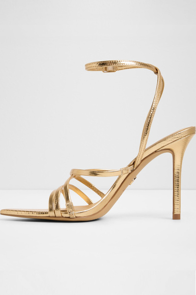 Aldo SOLANIA - Kadın Gold İnce Topuklu Tokalı Sandalet