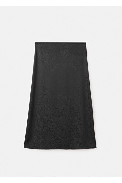 Mango Teen Leopar desenli uzun etek