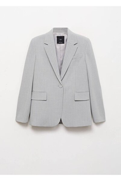 MANGO Woman Diplomatik çizgili blazer ceket