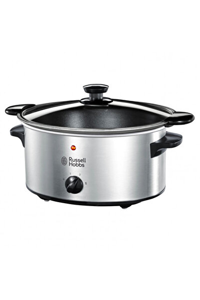 RUSSELL HOBBS Slow Cooker Russell Hobbs Cook 22740-56, 160 W, 3,5 l, 2 programe, Reținere a căldurii, Oțel inoxidabil