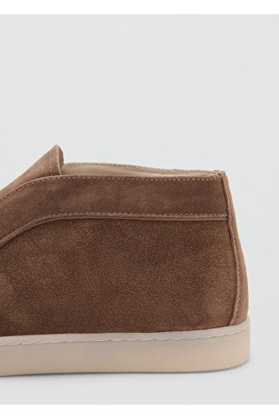 MANGO Man Süet deri yarım bot