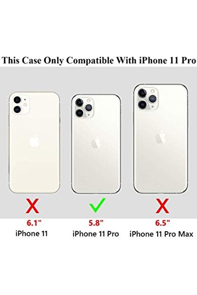 Generic Magnetic Matte Case for iPhone 11 Pro | Transparent