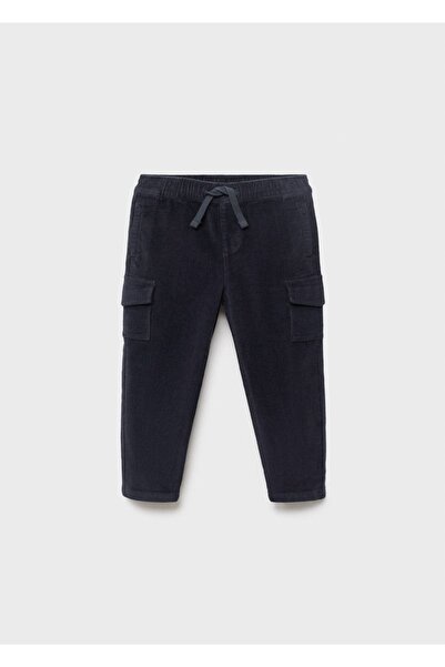 MANGO Baby Kadife kargo pantolon