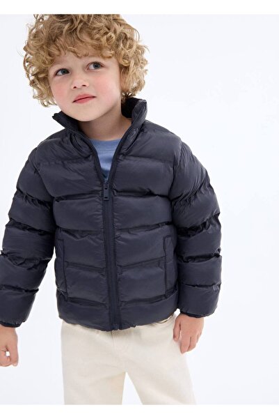 MANGO Baby Su geçirmez kapitone palto