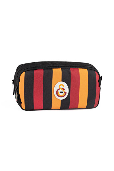 Galatasaray 2 Bölmeli Çubuklu Desenli Kalemlik (25569)