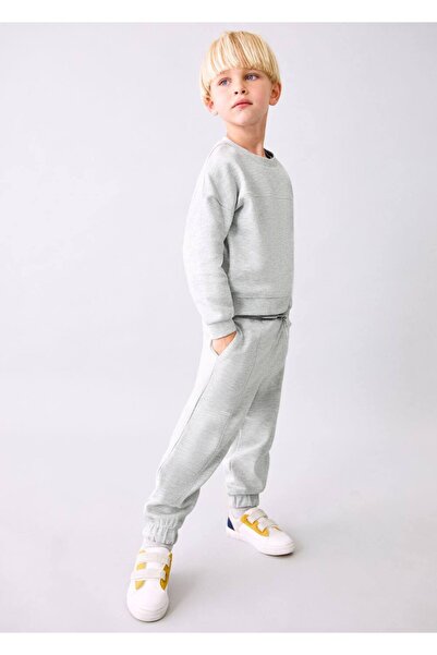 MANGO Baby Geniş kesim koton sweatshirt