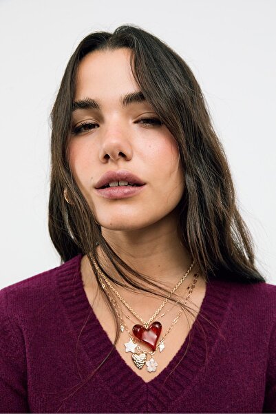 Stradivarius Yumuşak Dokulu Kısa Örgü Kazak