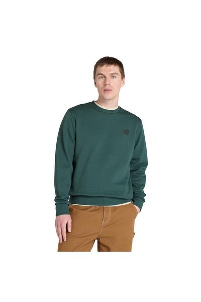 Timberland Silicon Badge (Bb) Crew Neck Men's Green Sweatshirt Tb0A6Hsq3171