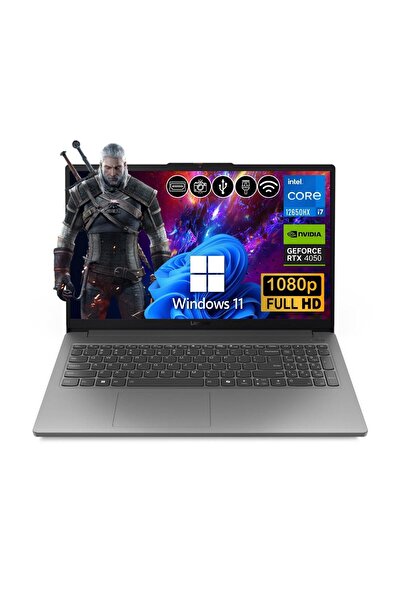 LENOVO Intel Core i7 12650HX 32GB 512GB M.2 SSD 83LK002VTR ATL7 6GB RTX4050 W11Pro 15.6 Oyuncu Notebook