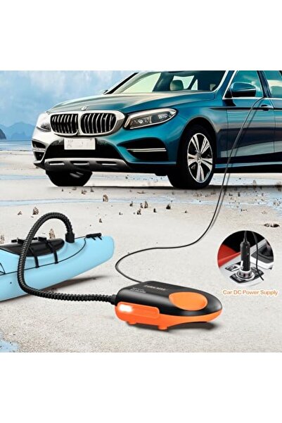 Generic FOWAWU Sup Pump: Intelligent Dual Stage Inflation/Deflation, Auto-Off, DC 12V Car Connector