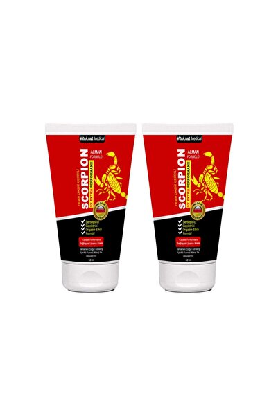 Scorpion Erkeklere Özel ve Sertleştiren Bakım Kremi 50 ml-2 Adet