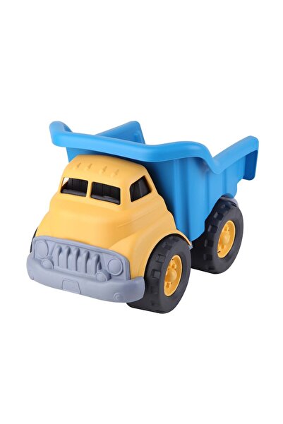 lets be child Camion cu bena, plastic, galben/albastru, 23x30cm, LC
