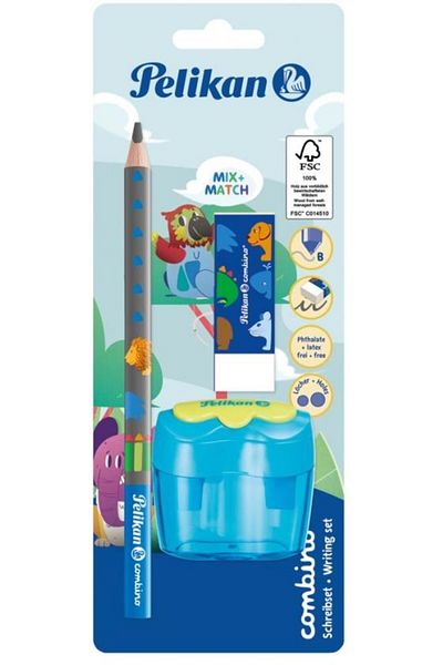 Pelikan Set Combino graphite pencil learn-to-write + sharpener