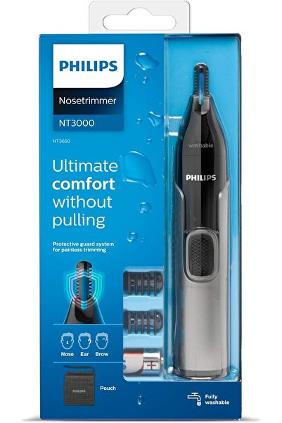 Philips Series 3000 Nose, Ear & Eyebrow Trimmer - NT3650/16
